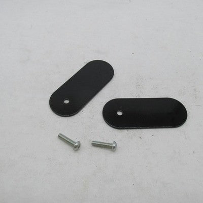 Harley Davidson OEM Sissy Bar Backrest Pad Mounting Plates Screws FLH
