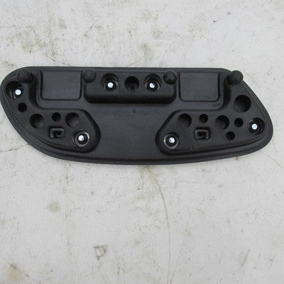 Pair of Harley OEM NIB Streamliner Passenger Footboard Inserts Black 5