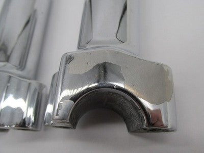 Harley Davidson 4.5" Tall Chrome 1" Handlebar Bar Risers