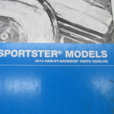 Harley Davidson OEM 2014 Sportster Models Parts Catalog Official 99451
