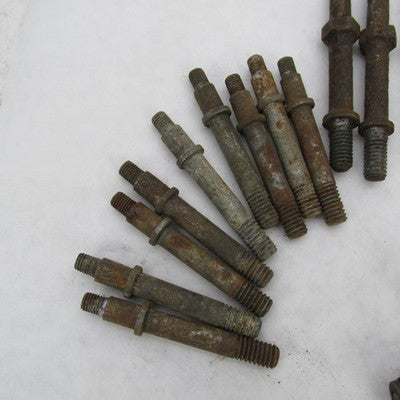 Large Lot of Vintage Triumph BSA OEM Engine Bolt Cylinder Head & Stato