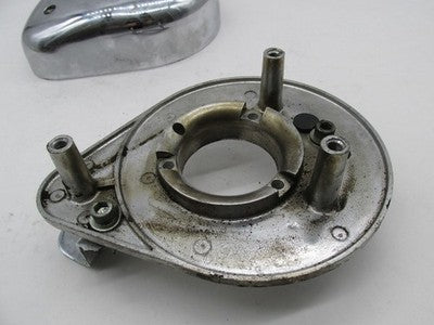 Harley-Davidson Chrome Live To Ride Teardrop Air Cleaner Cover w/ Back