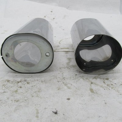 Harley Davidson OEM Pair of Stock Chrome Fork Slider Covers FLHT 1986-