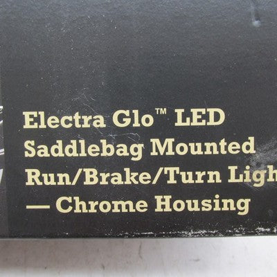 Pair of Harley Davidson OEM Turn Signal Lights Saddlebag Electra Glo 6