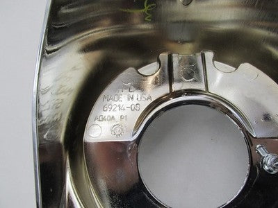 Harley Davidson Genuine Chrome Gas Fuel Tank Console Dash Panel 69214-