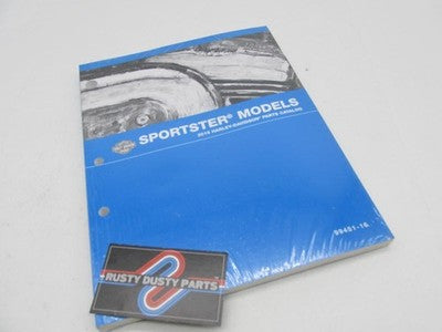 Harley Davidson Official Factory 2016 Sportster Models Parts Catalog 9