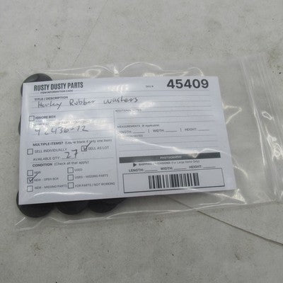 Lot of 27 Harley-Davidson OEM NOS Rubber Washers 42436-72