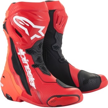 Alpinestars Supertech R Boots Bright Red 8 2220021-3029-42