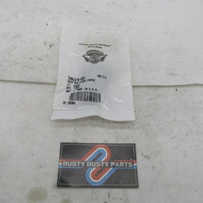Harley OEM 85-03 Police Models Black Heel/Toe Shifter Lever Cover 3461