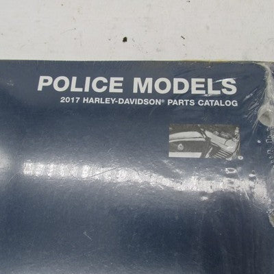 Harley Davidson Genuine NOS 2017 Police Models Parts Catalog Official
