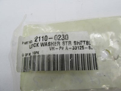 LOT of 10 Eastern Parts NOS A-33125-89 Starter Shaft Lock Tab Washers