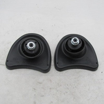 Pair of Harley Davidson OEM 14-25 Touring Batwing Fairing Mirrors Blac