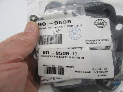 S&S Cycle NOS Gasket Kit Top End 4"  - Super Stock - Twin Cam 90-9505