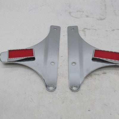 Pair of Harley OEM 00-17 Heritage Softail Sissy Bar Sideplates 52787-0