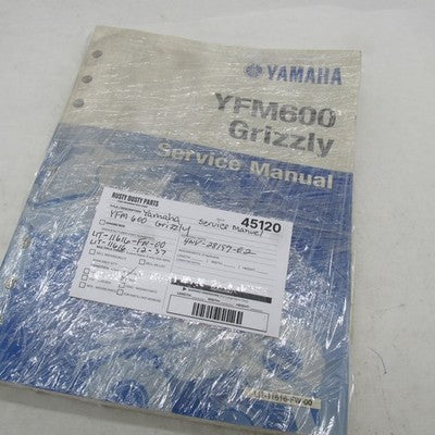 Yamaha OEM YFM600 Grizzly Factory Service Manual LIT-11616-FW-00 LIT-1