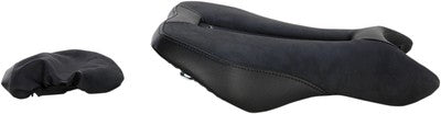 Saddlemen Gel-Channel Sport One-Piece Solo Seat with Rear Cover 0810-T