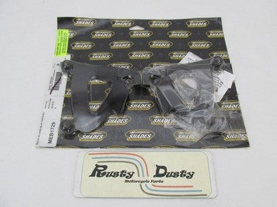 Memphis Shades Harley 06+ FXDWG Plate for Road Warrior Fairing Black M