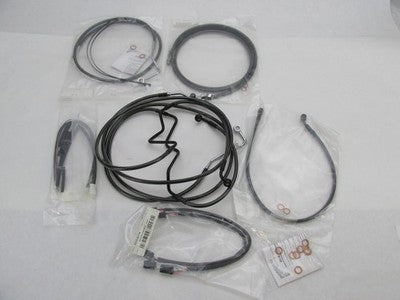 Magnum Black Pearl Handlebar Install Kit for 12"-14" Bars FLHTK 0610-1