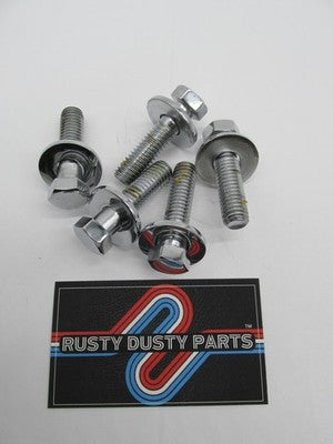 Harley-Davidson OEM NOS Hex Head Sprocket Hardware Kit, 5 Pack Chrome