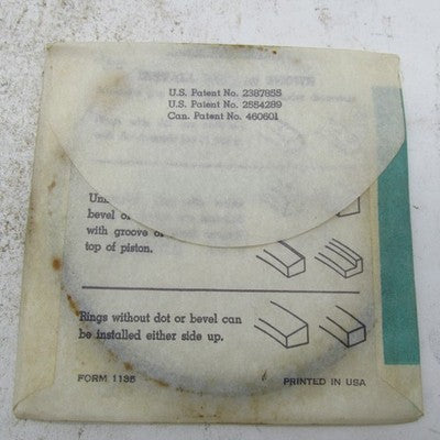 Harley Hastings NOS Piston Rings 6457 .080 Oversized Sportster XL 900