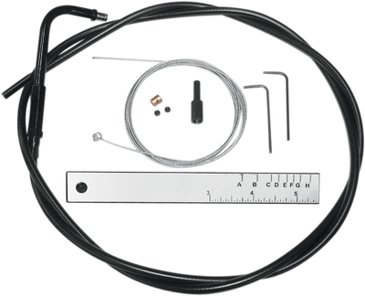 Magnum BYO Build Your Own Throttle/Idle Cable Kit Black Vinyl 493524
