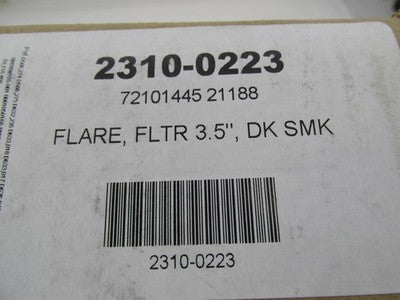 Klock Werks NOS Flare Windshield 3.5" Dark Smoke 2310-0223 KWW-01-0203
