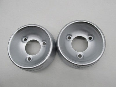 Harley Genuine NOS Satin Chrome Screamin Eagle Cannon Muffler End Caps