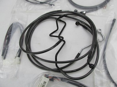 Magnum Black Pearl Handlebar Install Kit for 12"-14" Bars FLHTK 0610-1