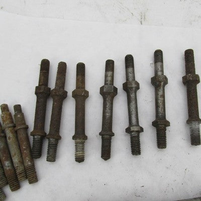 Large Lot of Vintage Triumph BSA OEM Engine Bolt Cylinder Head & Stato