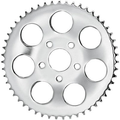 Drag Specialties Flat Rear Wheel Sprocket 48T Chrome DS-325348