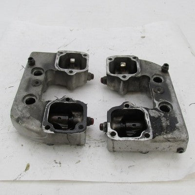 Pair of Harley OEM 71-85 Ironhead Sportster XL 1000 Rocker Box Covers