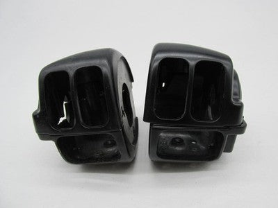 Set of Harley-Davidson Genuine Stock 1996+ Black Handlebar Switch Housings