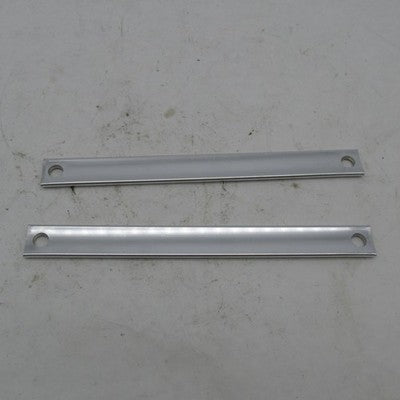 Pair of Harley OEM Front Fork Cover Accent Strip Brackets 07-17 Softai
