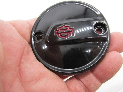 Harley Davidson Genuine OEM NOS M8 Kahuna Timer Cover, Gloss Black 256