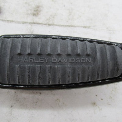 Pair of Harley Davidson OEM Black Footpegs V-Rod Sportster Streamliner