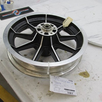 Harley OEM AMF 79-81 Sportster 16x3 9-Spoke Rear Mag Wheel 43537-79