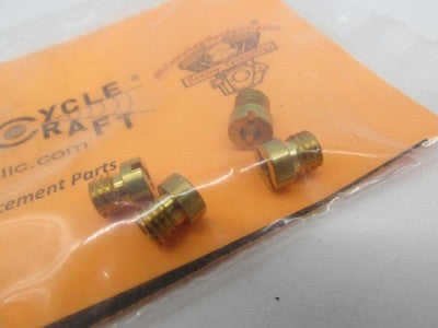 Lot of 4 Cycle Craft Harley Davidson CV Main Jets #200 DS-289329 20730