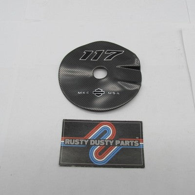 Harley Davidson OEM NOS M8 Black Air Cleaner Cover Insert 2024 117