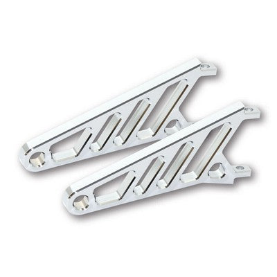 Highsider XS Headlight Bracket Long Chrome 220-819