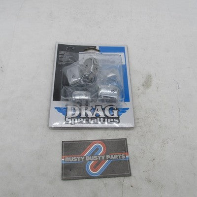 Drag Specialties 96-13 Harley Chrome Switch Cap Kit *Damaged Button* 0