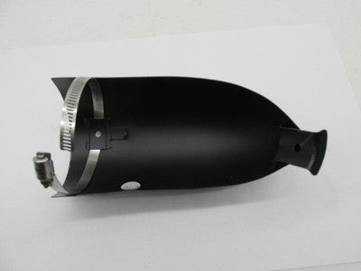 Indian 17-21 OEM Chief Chieftain Exhaust Heat Shield Left BLACK 126239