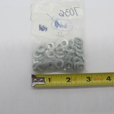 Lot of 56 Harley Davidson OEM NOS Zinc Split Washers 1/4" 7036