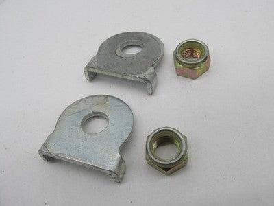 Pair of Harley Genuine NOS Front Axle Fork Retainer Washer Plates 4155