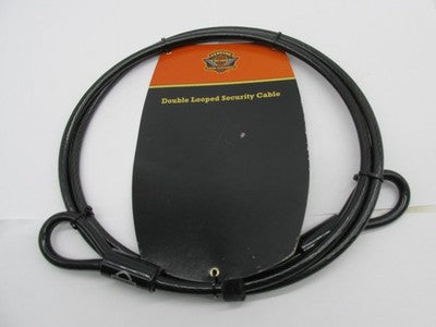 Harley-Davidson OEM NOS 7' x 0.4" (10MM) Double Looped Security Cable