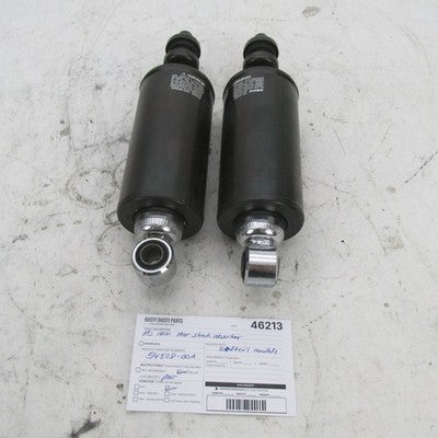 Pair of Harley OEM 00-17 Softail Showa Adjustable Rear Shock Absorbers