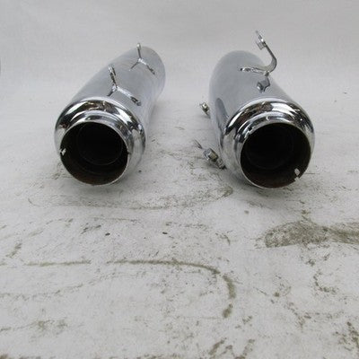 Pair of Harley Davidson OEM Stock V Rod VRSC Exhaust Mufflers 65153-01