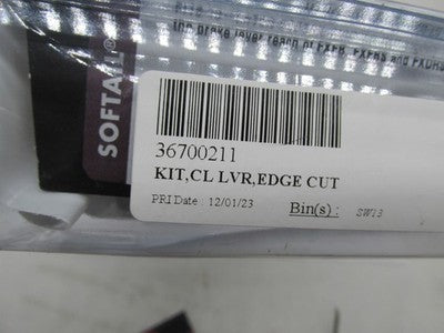Harley Davidson Genuine NOS Softail Hand Control Levers Edge Cut Black