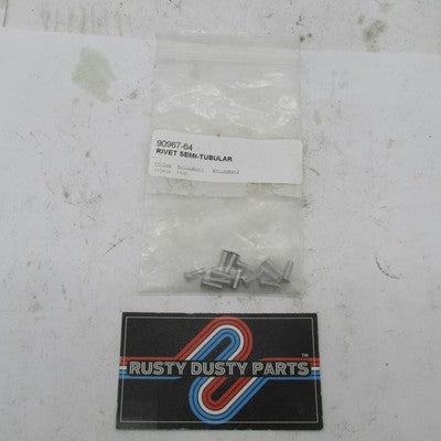 Lot of 13 Harley-Davidson OEM NOS Semi-Tubular Rivets 90967-64