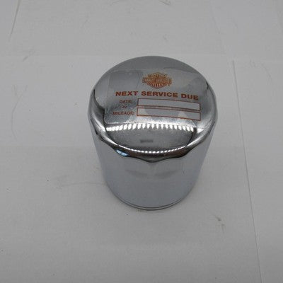 Harley-Davidson OEM NIB SuperPremium5 Spin-On Oil Filter, Chrome 63798