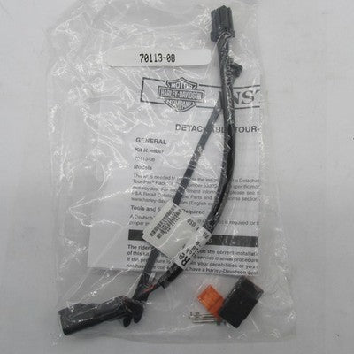 Harley-Davidson OEM NOS Tour-Pak Light Harness Kit w/ Hardware 70113-0